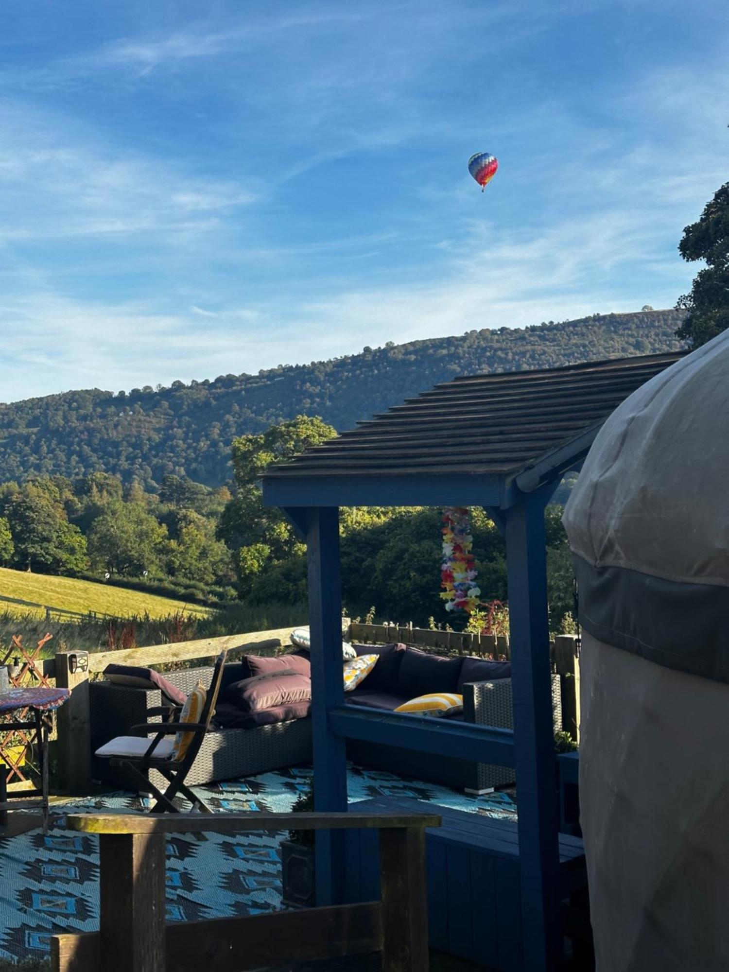 Sunbank Yurt Otel Llangollen Dış mekan fotoğraf