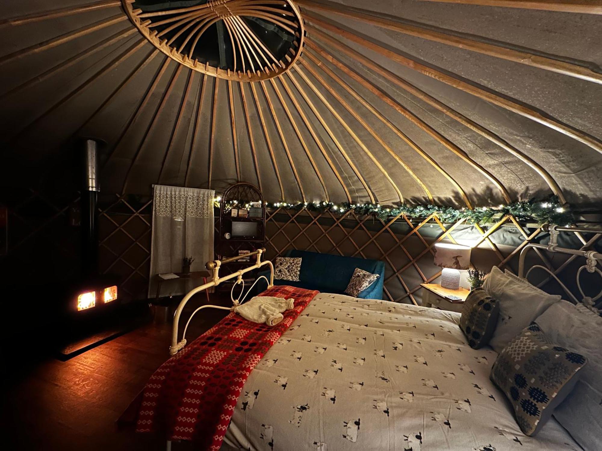 Sunbank Yurt Otel Llangollen Dış mekan fotoğraf